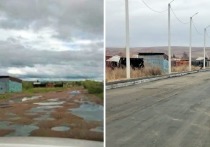 Участок дороги, соединяющий поселок Чернышевск с федеральной трассой, отремонтировали после жалобы местного жителя