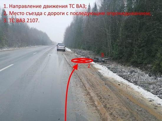 День жестянщика в Вохомском районе: первое гололедное ДТП в Костромской области