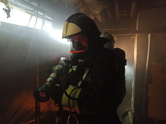 Пожарные спасли забайкалку из запертой горящей квартиры