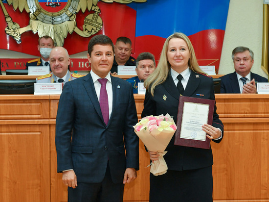 Артюхов поблагодарил полицейских Ямала за службу и поздравил их с профессиональным праздником