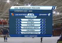 Счет встречи - 2:10 в пользу фаворитов этого чемпионата - московского «Динамо»