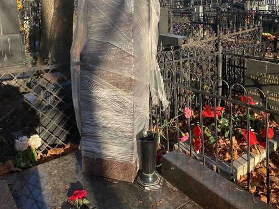 Скульптуру уже привезли на Ваганьковское кладбище