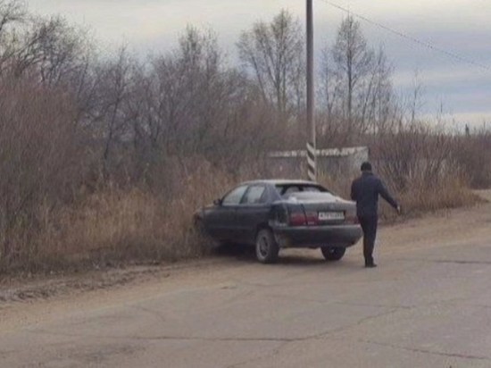 Пьяный житель Краснокаменска попытался скрыться от полиции и попал в ДТП