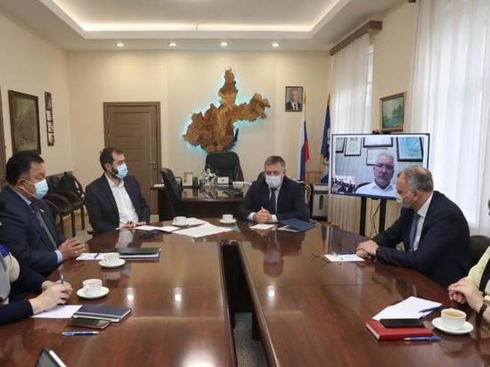 Представители партийных фракций в Заксобрании Приангарья встретились с губернатором