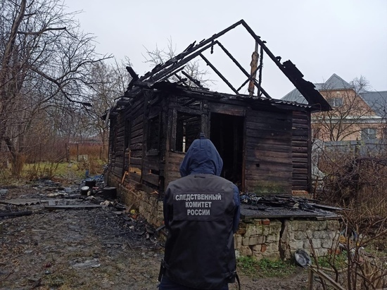 Следователи начали проверку по факту гибели мужчины на пожаре в Туле