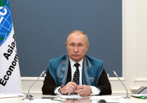 Президент Владимир Путин в ходе выступления по видеосвязи на саммите АТЭС заявил, что мир не гарантирован от появления новых и, возможно, более опасных штаммов коронавируса COVID-19