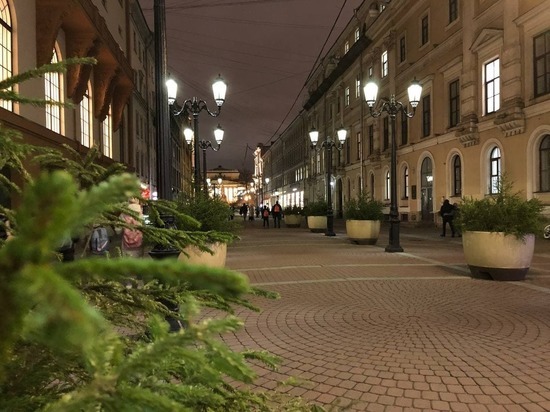 50 дней до Нового года: в Петербурге начали украшать центр города