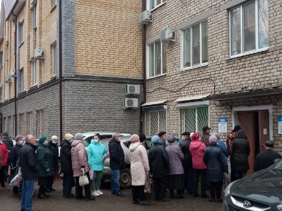 Муромские пенсионеры осадили отделение горгаза