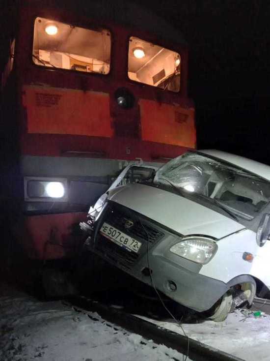 5 человек погибли в столкновении «Газели» с поездом в Красноярском крае