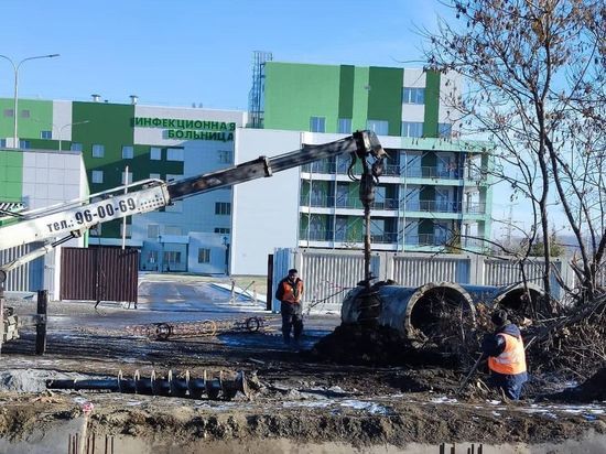 Дорогу к новой инфекционной больнице Новокузнецка достроят в 2022 году