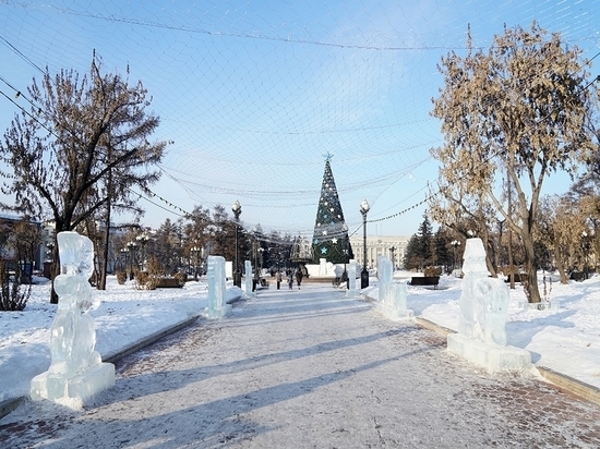 В Иркутске в декабре построят ледовые городки с героями мультфильмов и сказок