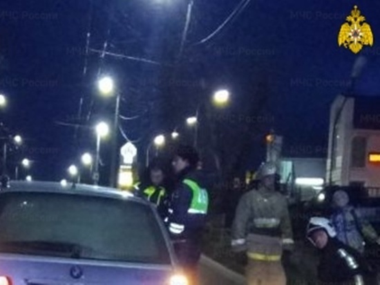 В Калуге водитель BMW сбил пешехода