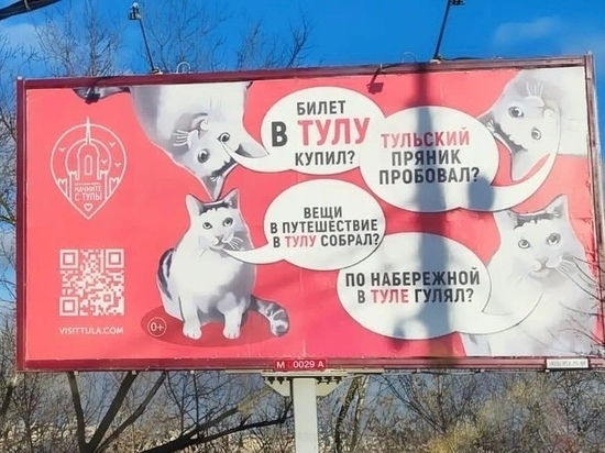 Популярный кот из Tik-tok рекламирует Тулу и пряники