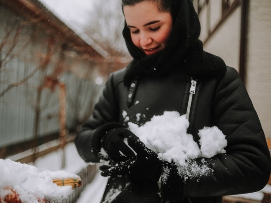 А снег идет, а снег идет в Астраханскую область