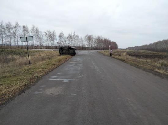 В Инжавинском районе иномарка слетела с дороги: пострадал водитель