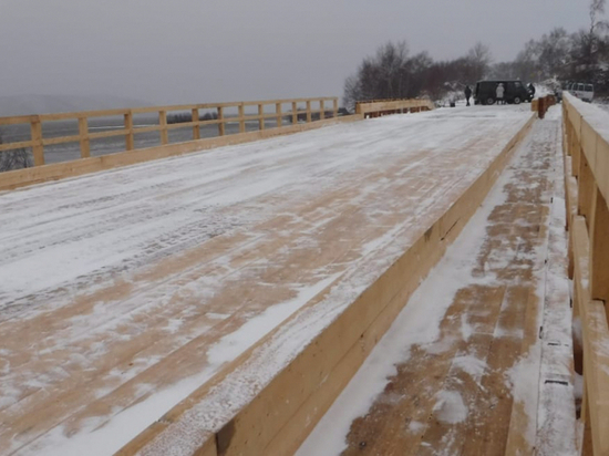 В Хабаровском крае после ремонта открыли мост через реку Нижняя Патха