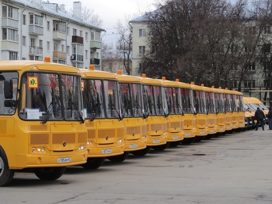 Школы Рязанской области получили 39 новых автобусов