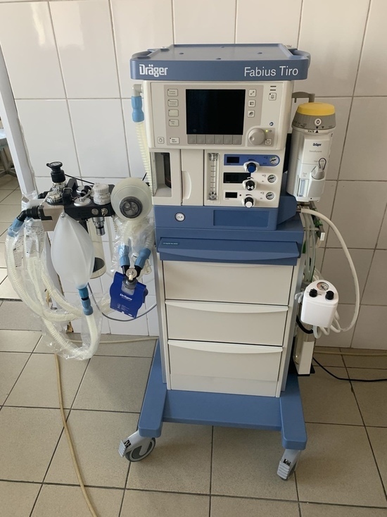 Три наркозно-дыхательных аппарата поступили в больницы Тувы