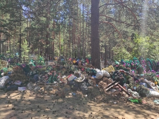 Более 600 КамАЗов мусора вывезли с кладбищ Читы за два года