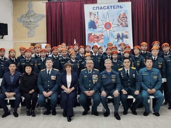 Тува: кадеты МЧС России приняли присягу