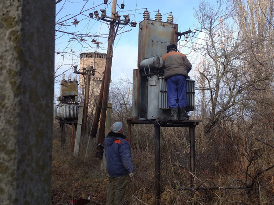 Два района Донецка частично останутся без электричества