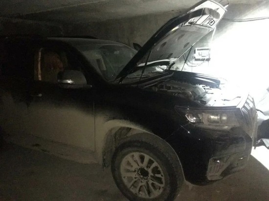 Спасаясь от новосибирских полицейских, угонщик поджег украденный автомобиль