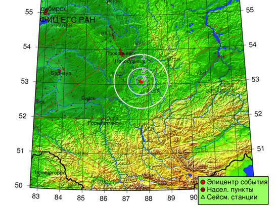 Масштабное трехбалльное землетрясение встряхнуло юг Кузбасса
