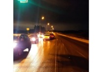 Вечером 16 ноября на автодороге «Вятка» в Марий Эл столкнулись три автомобиля.