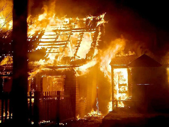 Ночью под Пронском сгорели три дома
