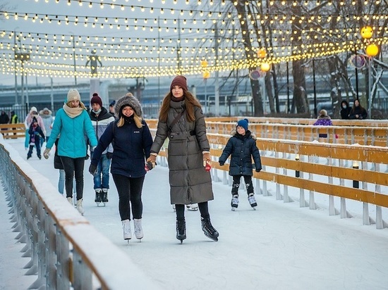 Челябинцы смогут прокатиться на коньках в парке Терешковой