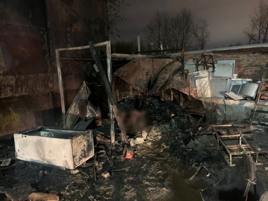 Обгоревший труп мужчины нашли на месте пожара в Екатеринбурге