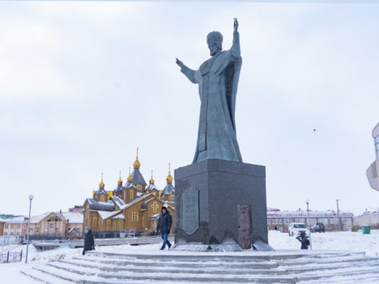 В Анадыре отремонтировали памятник Николаю Чудотворцу