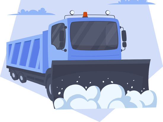 Сильнейший снегопад идёт в Серпухов