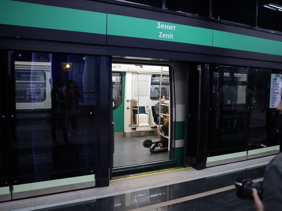 Станцию метро «Зенит» открыли на один день ради футбольного матча