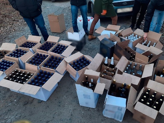 Белгородские полицейские не пустили в продажу три тонны немаркированного алкоголя