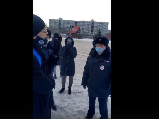 Неизвестные организаторы не смогли провести акцию против QR-кодов в Омске