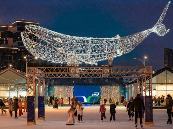 Каток «Северное сияние» в Парке Маяковского обещает гостям новинки