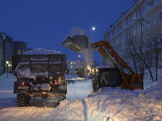 Сократить сроки расчистки улиц и дворов от снега планируют в Анадыре