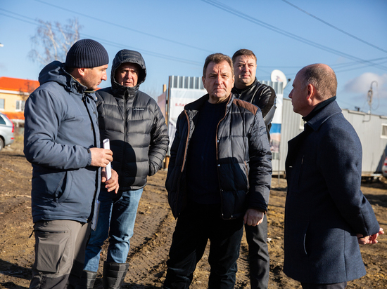 Подъездные пути строят к будущей школе на Федеральной в Ставрополе