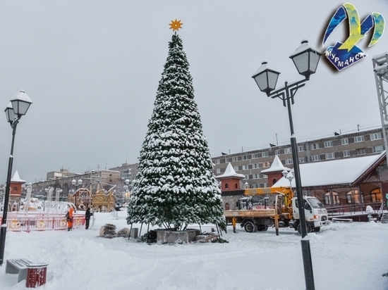 Более двух сотен праздничных конструкций установят в Мурманске к Новому году