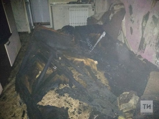 Житель Альметьевска погиб при пожаре в собственной квартире