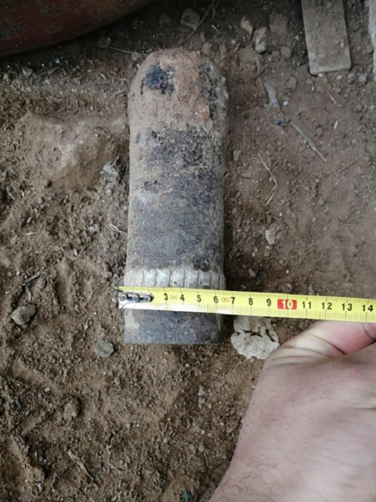 В степях Астраханской области нашли снаряд со времен Великой Отечественной войны