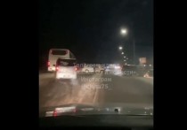 В Чите на Объездном шоссе вечером 24 ноября произошла авария