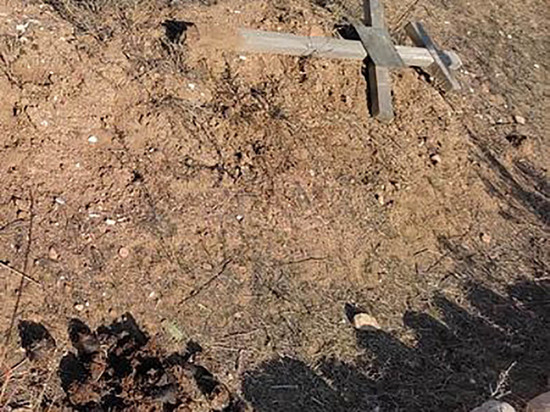 На Иссык-Куле разгромили христианское кладбище