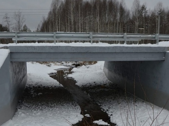 В Удмуртии отремонтировали мост через р. Кушвайку