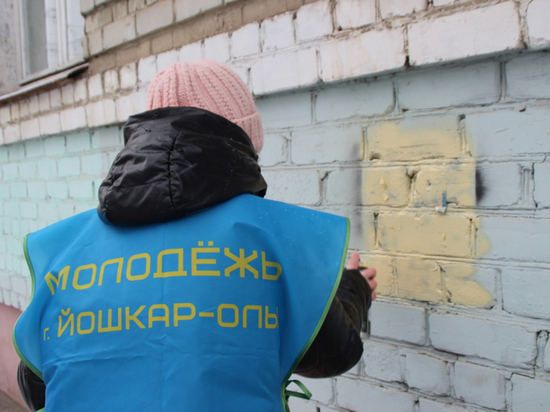 Волонтеры закрасили в Йошкар-Оле 25 надписей о продаже наркотиков