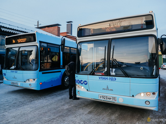 На линии Улан-Удэ вышли два новых больших автобуса МАЗ