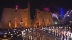 "Аллею Сфинксов" открыли в Луксоре: кадры египетского шоу