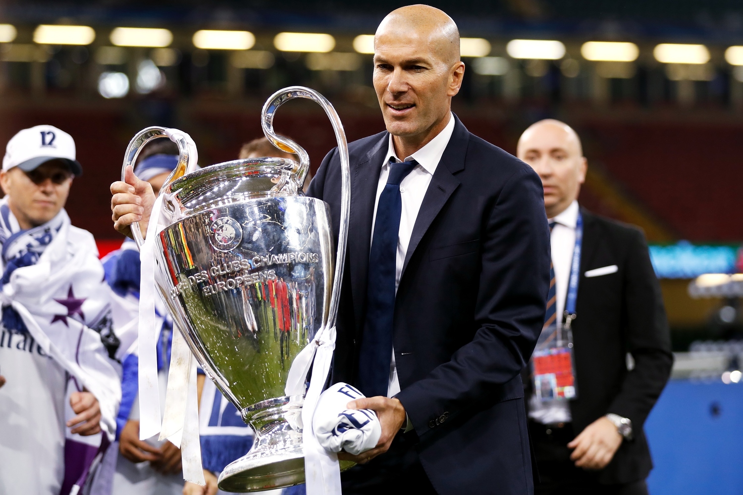 Zidane real Madrid Champions League Final. Тренер 8 лет