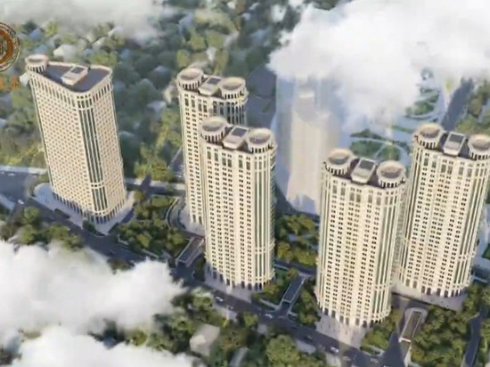 В чеченском Шали возведут комплекс из 25-этажных домов